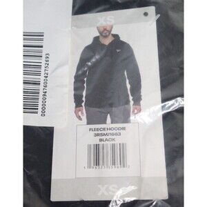 Reebok Black Pullover Hoodie Size XS Sweatshirt Mens Womens Style 3RSMJ622